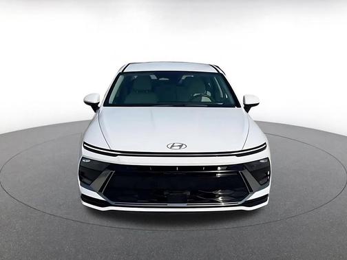 Serenity White 2025 Hyundai SONATA Hybrid SE