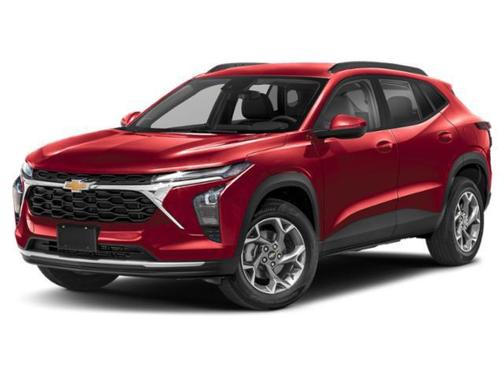 Crimson Metallic 2025 Chevrolet Trax LT