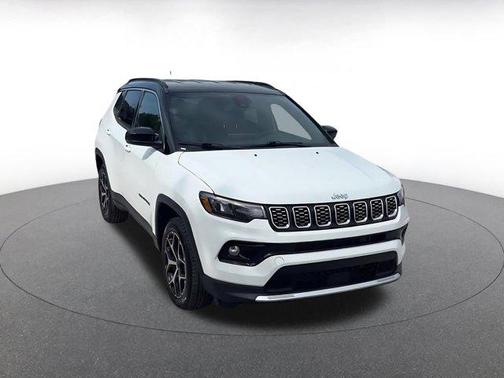 Bright White Clearcoat 2025 Jeep Compass Limited