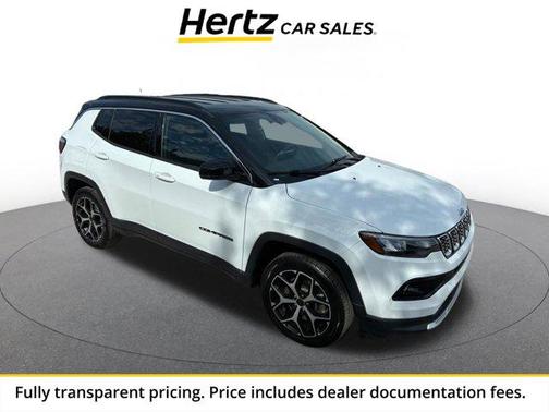 Bright White Clearcoat 2025 Jeep Compass Limited