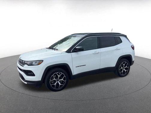 Bright White Clearcoat 2025 Jeep Compass Limited