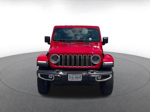 Firecracker Red Clearcoat 2025 Jeep Wrangler 4-Door Sahara 4x4