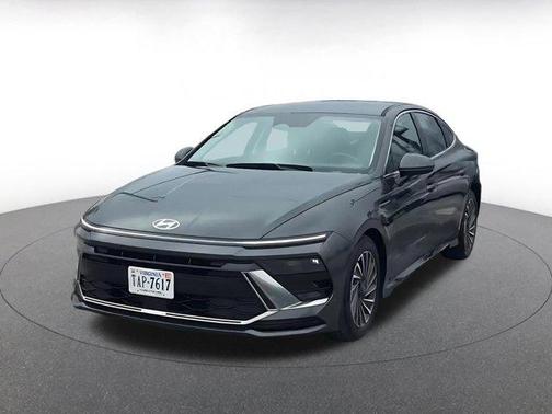 Portofino Gray 2025 Hyundai SONATA Hybrid SE