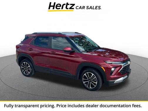 Crimson Metallic 2025 Chevrolet Trailblazer LT