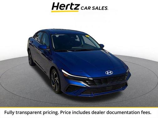 Intense Blue 2025 Hyundai ELANTRA SEL