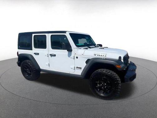 Bright White Clearcoat 2025 Jeep Wrangler Willys