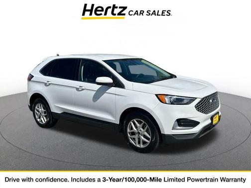 Oxford White 2024 Ford Edge SEL