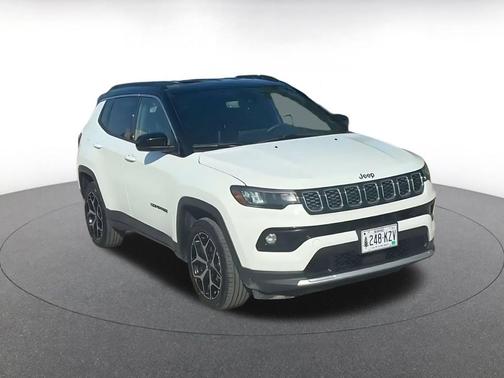 Bright White Clearcoat 2025 Jeep Compass Limited