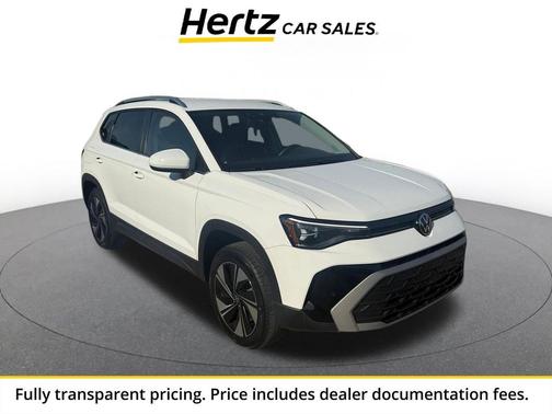 Pure White 2025 Volkswagen Taos 1.5T SE