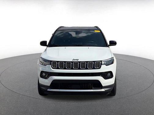 Bright White Clearcoat 2025 Jeep Compass Limited