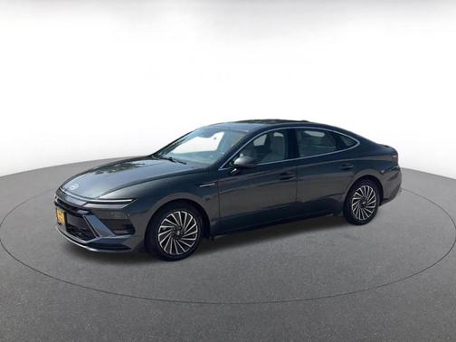 Portofino Gray 2025 Hyundai SONATA Hybrid SE