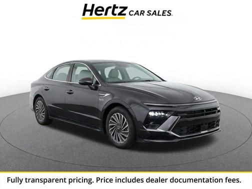 Portofino Gray 2025 Hyundai SONATA Hybrid SE