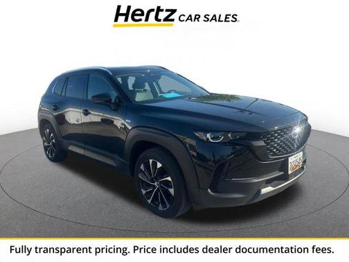Jet Black Mica 2025 Mazda CX-50 Hybrid Premium Plus Package