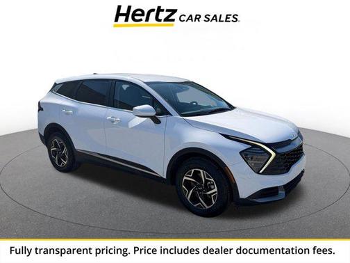 Glacial White Pearl 2025 Kia Sportage LX