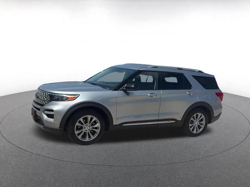 Iconic Silver Metallic 2024 Ford Explorer Limited