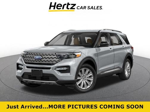 Iconic Silver Metallic 2024 Ford Explorer Limited
