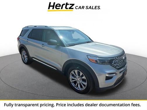 Iconic Silver Metallic 2024 Ford Explorer Limited