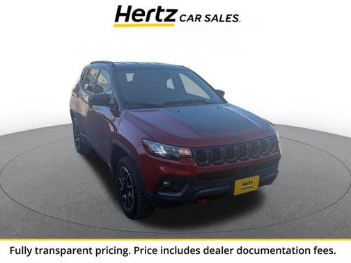 Red Hot Pearlcoat 2025 Jeep Compass Trailhawk