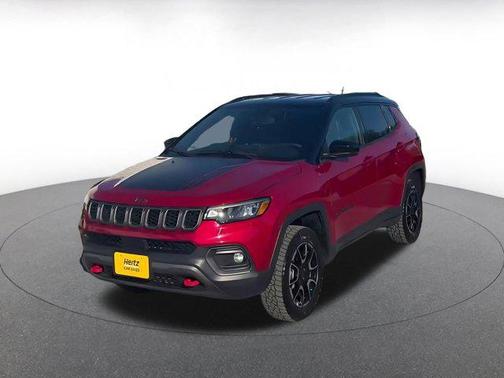 Red Hot Pearlcoat 2025 Jeep Compass Trailhawk