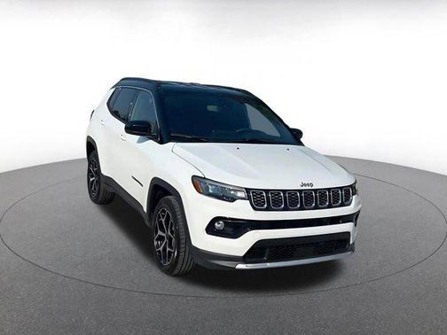 Bright White Clearcoat 2025 Jeep Compass Limited