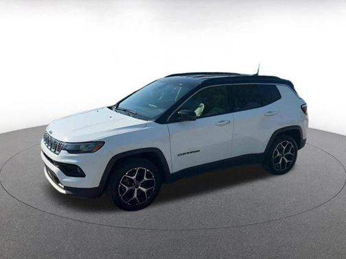 Bright White Clearcoat 2025 Jeep Compass Limited