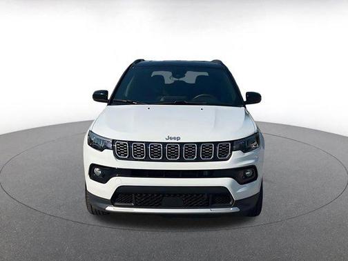 Bright White Clearcoat 2025 Jeep Compass Limited