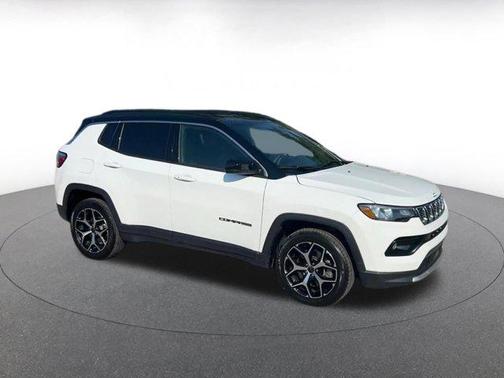 Bright White Clearcoat 2025 Jeep Compass Limited