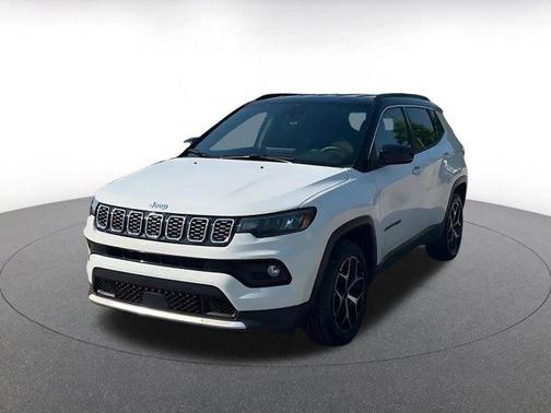 Bright White Clearcoat 2025 Jeep Compass Limited