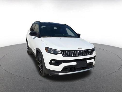 Bright White Clearcoat 2025 Jeep Compass Limited