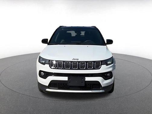 Bright White Clearcoat 2025 Jeep Compass Limited