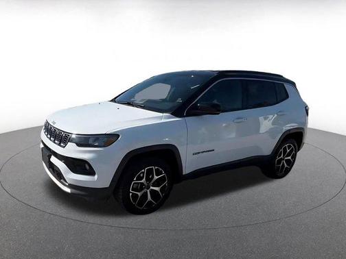 Bright White Clearcoat 2025 Jeep Compass Limited