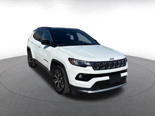 Bright White Clearcoat 2025 Jeep Compass Limited
