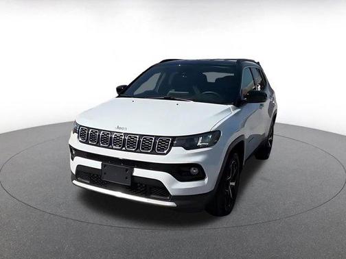 Bright White Clearcoat 2025 Jeep Compass Limited