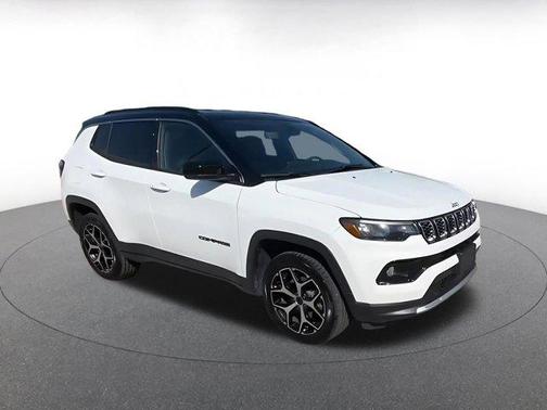 Bright White Clearcoat 2025 Jeep Compass Limited