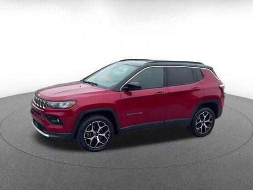 Red Hot Pearlcoat 2025 Jeep Compass Limited