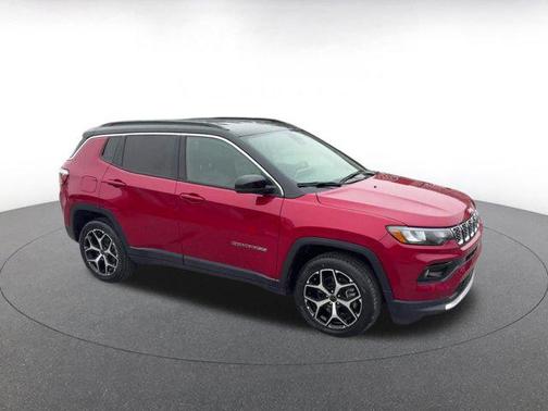 Red Hot Pearlcoat 2025 Jeep Compass Limited