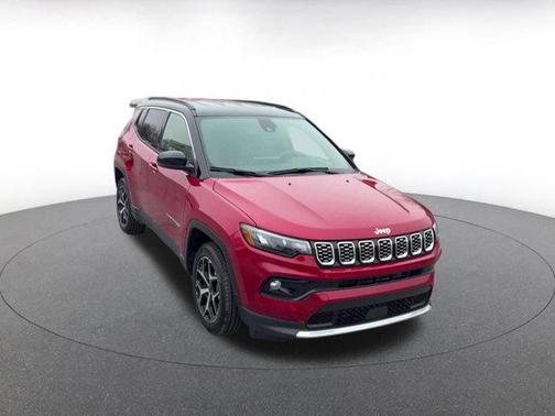 Red Hot Pearlcoat 2025 Jeep Compass Limited