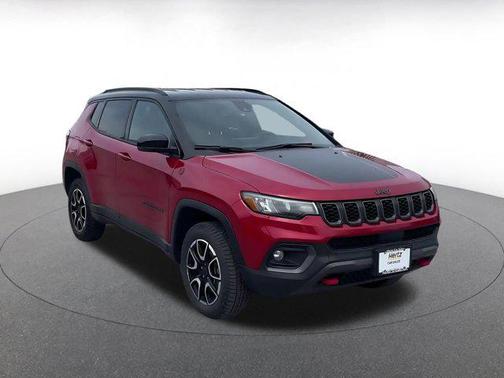 Red Hot Pearlcoat 2025 Jeep Compass Trailhawk
