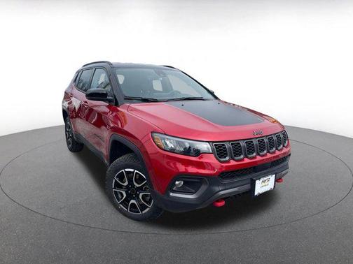 Red Hot Pearlcoat 2025 Jeep Compass Trailhawk