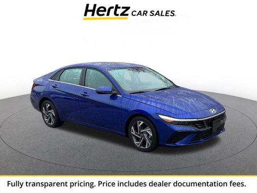 Intense Blue 2025 Hyundai ELANTRA Limited