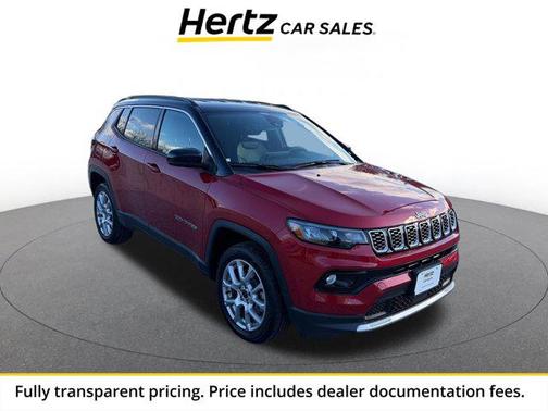 Red Hot Pearlcoat 2025 Jeep Compass Limited