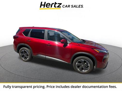 Scarlet Ember Tintcoat 2025 Nissan Rogue SV