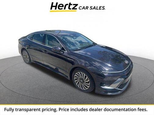 Carbon Blue 2025 Hyundai SONATA Hybrid SE