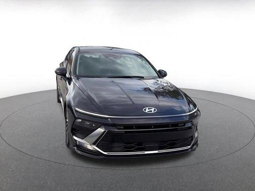 Carbon Blue 2025 Hyundai SONATA Hybrid SE