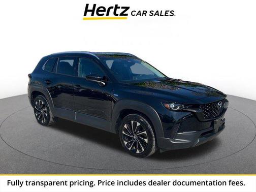 Jet Black Mica 2025 Mazda CX-50 Hybrid Premium Plus Package