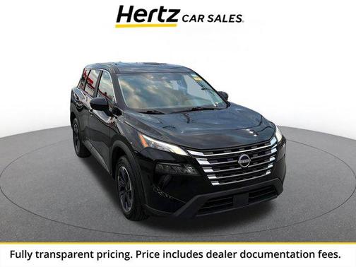 Super Black 2025 Nissan Rogue SV