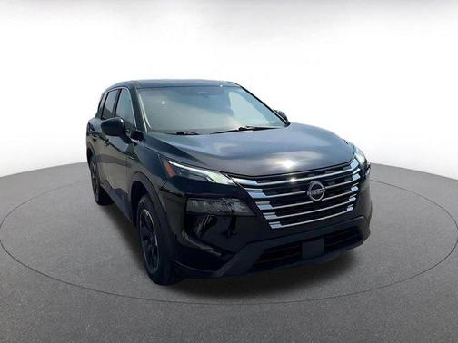 Super Black 2025 Nissan Rogue SV