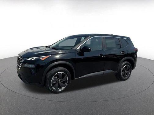 Super Black 2025 Nissan Rogue SV