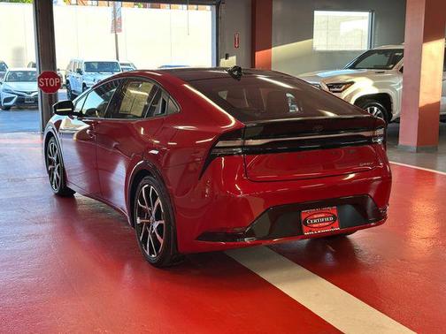Supersonic Red 2025 Toyota Prius Plug-In Hybrid XSE