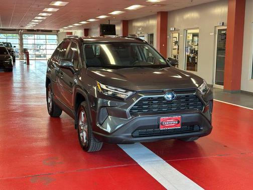 Magnetic Gray Metallic 2022 Toyota RAV4 Hybrid XLE